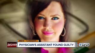 Physician assistant Angela Lorenzo found guilty