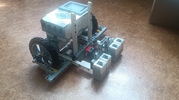 EV3 Line follower 4 sensors and 2 motors, building instructions!