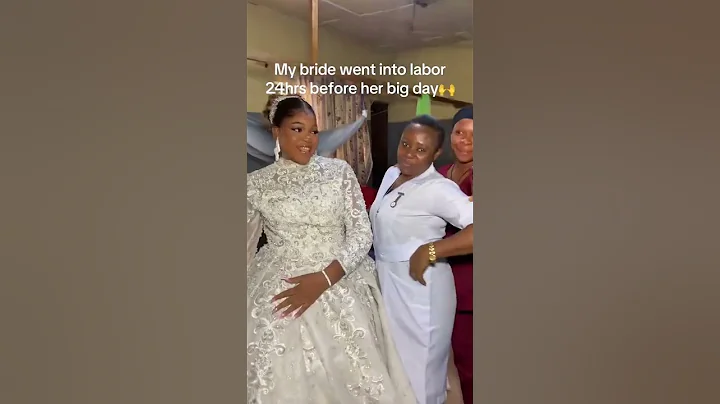bride went into labour on her wedding day 💍🥰#shorts #youtubeshorts #youtube #shortvideo #fyp