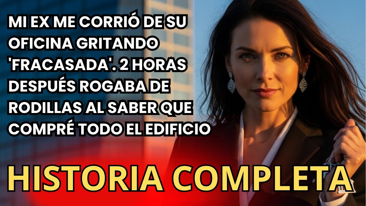 Mi Ex Me Corrió de Su Oficina Diciendo que Fracasé—No Sabía que Compré el Edificio Entero