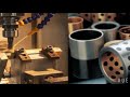 Grooves Flange Graphite Plugs Bronze Bushing: Large Diameter Sliding Bearings made an order