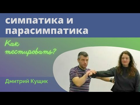 СИМПАТИКА | ПАРАСИМПАТИКА | Как тестировать!? | Мануально-мышечный тест | Кинезиолог Дмитрий Кущик