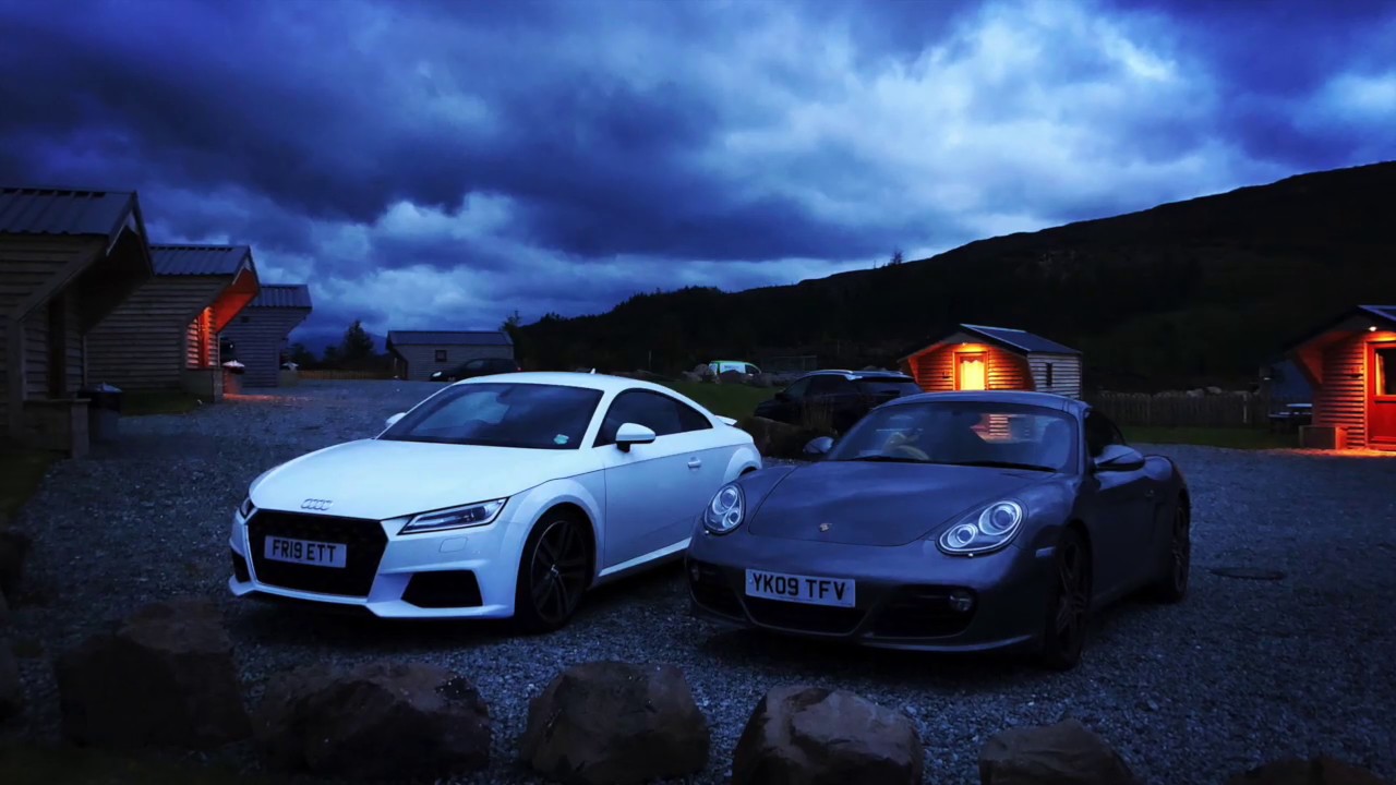 North Coast 500 Scotland - Audi TT and Porsche Cayman S