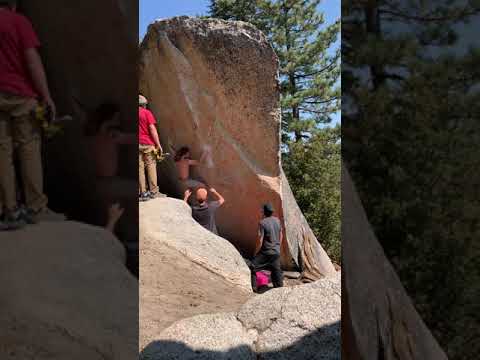 Beta Video for climb The Dan Osman Problem v6, Black Mountain