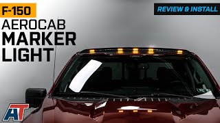 20152023 F150 AeroCab Marker Light; Textured Black Review & Install