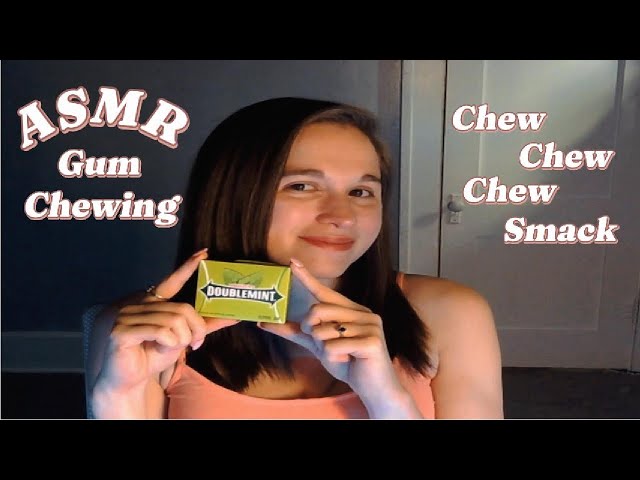Gum Chewing ASMR Mouth Sounds (30 Mins No Talking)