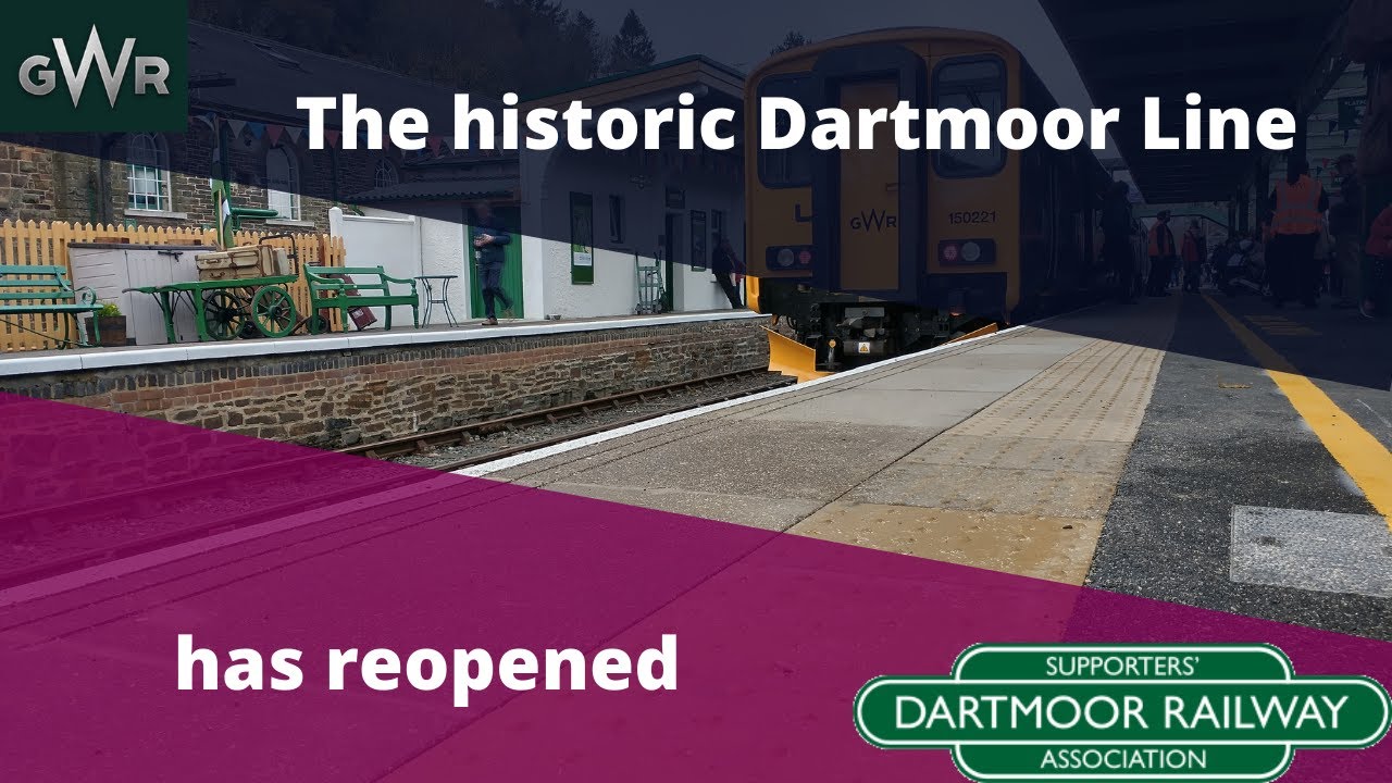 The historic Dartmoor Line has reopened YouTube