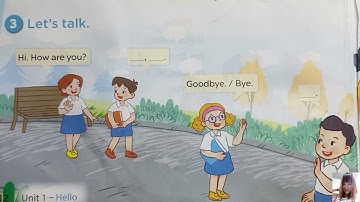 Tiếng Anh lớp 3 Mới - Unit 1 Lesson 2 - Hello - Sách Global