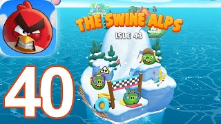 Angry Birds Bounce - THE SWINE ALPS Isle 43 ゲームプレイ ウォークスルー ビデオ パート 40 (iOS) screenshot 5