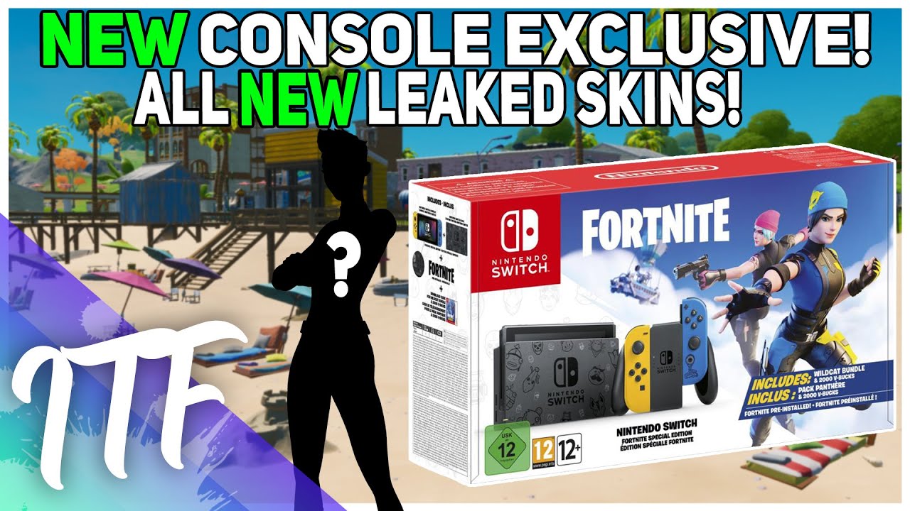 New Fortnite Console Exclusive All New Skin Leaks V 14 10 Fortnite Battle Royale Youtube