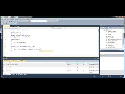 C# Synthesizer 1.1