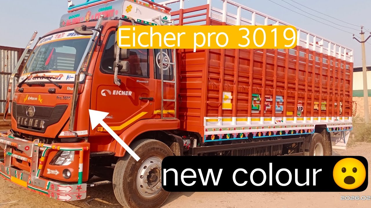 Eicher Pro 3019 Spray Colour @MrBeast #automobile #paintingmethods #video #youtube #eicher #jodhpur 