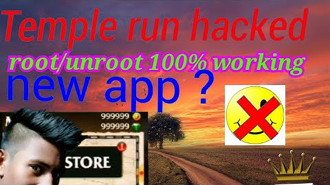 Temple run oz hack without es file or lucky patcher