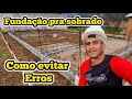 Como fazer Fundação pra sobrado sapata broca embasamento e viga baldrame