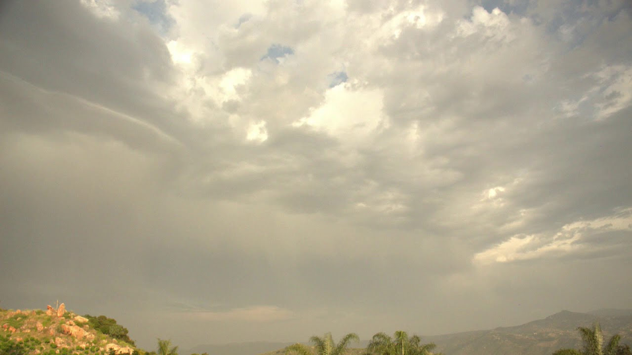 Time Lapse of Last Week's Storm