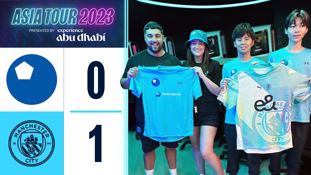 Man City Esports vs Blue United eFC 🇯🇵 | CFG Esports Derby In Tokyo! | Asia Tour 2023