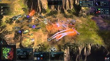 Ashes of the Singularity | Gameplay 1080p60 | DirectX 12 | GTX 980 Ti OC + Core i7 4820K OC