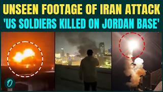 Iran BREAKING: US Soldiers KILLED In Iranian Missile ATTACK On US Base In Jordan | Unseen Footage