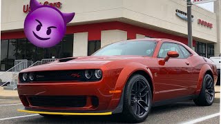 First Mod on the Scat Pack Widebody Dodge Challenger ! Free Mod! Removing the Splitter Guard!