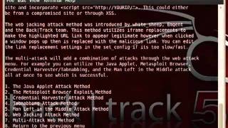 Social Engineering Toolkit and Ettercap in Backtrack 5 (by http://prox-ia.blogspot.com)