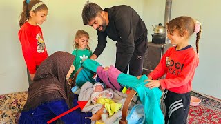 Strength in the Nomadic Life | A Young Father and His Newborn 🏔👶