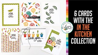 6 Cards with Veggies, Please Bundle