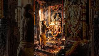 Cute Monkey Balaji Aarti 🙏 | Tirupati Temple Bhakti Scene | Viral Shorts