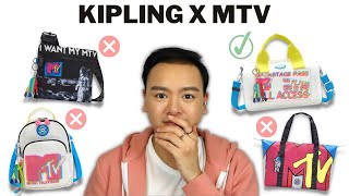 FAILED COLLABORATION? Kipling x MTV | Evela Shoulder Bag Review/ Unboxing/ What Fits