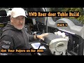 4WD Rear door Table- The Build (Pajero)