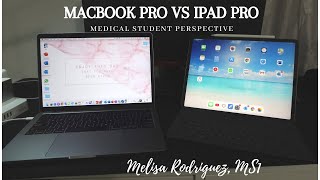 MACBOOK PRO VS IPAD PRO for MEDICAL STUDENTS | How I use my MacBook and IPad for University