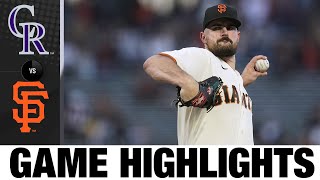 Rockies vs Giants Game Highlights (9\/29\/22) | MLB Highlights