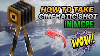 HOW TO TAKE CINEMATIC SHOT IN MCPE screenshot 2