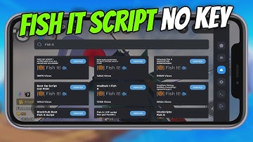 Fish it SCRIPT! (NO KEY) AUTO FARM, INSTANT CATCH, AUTO SELL & MORE