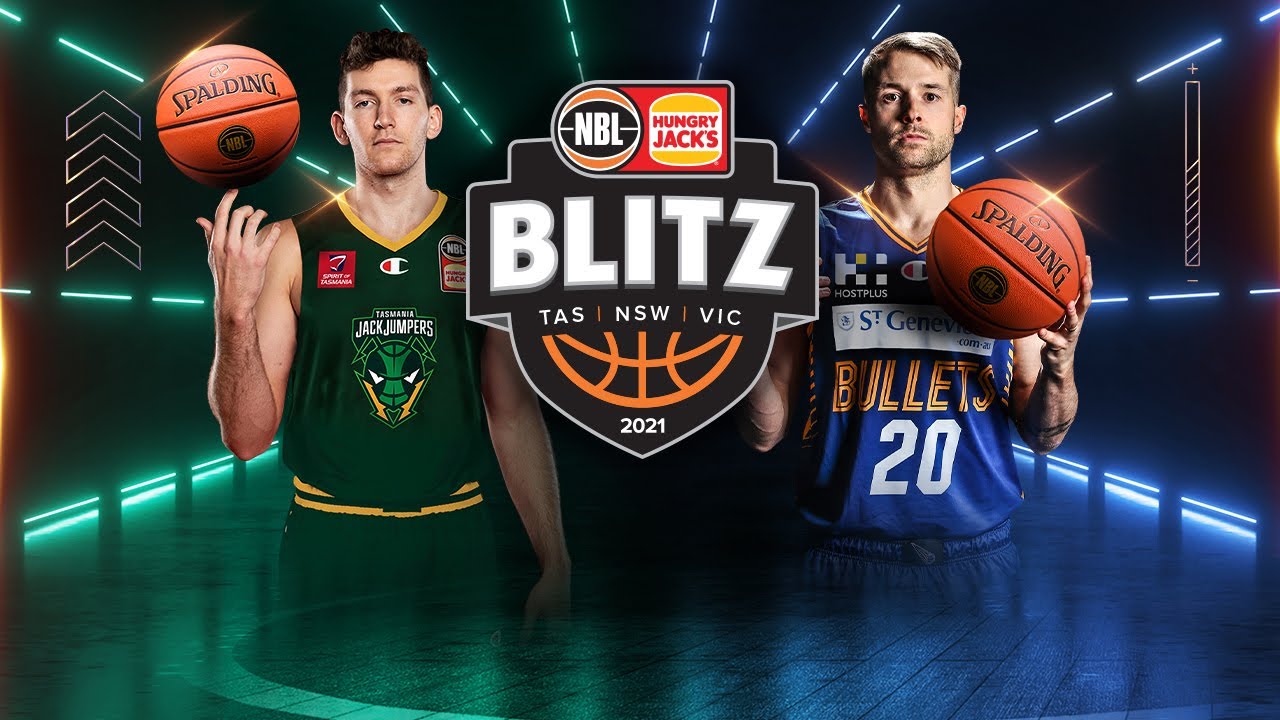 2021 NBL Blitz Stream Tasmania JackJumpers vs Brisbane Bullets