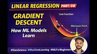 Linear Regression Part: 08 | How Gradient Descent Finds the Best Model