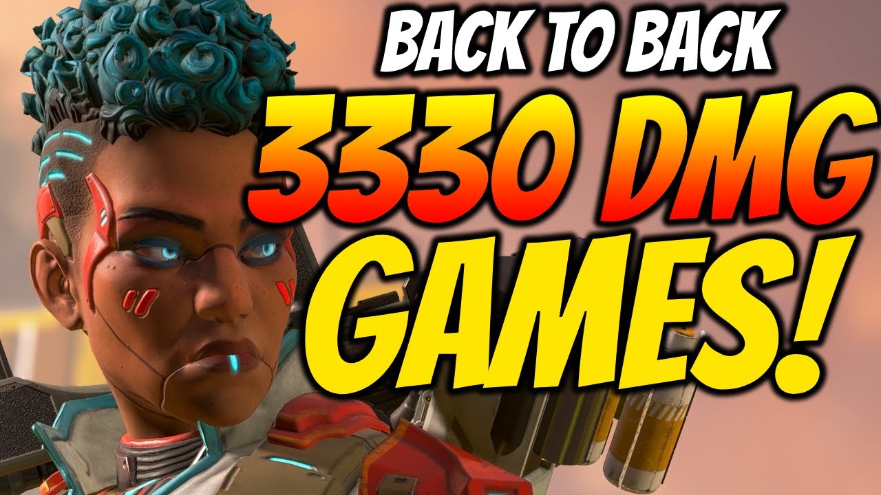 Caustic & Bangalore HIGH DAMAGE Games! (Apex Legends Season 7)