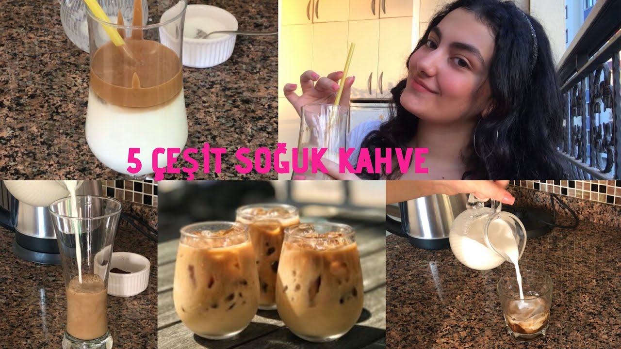 Pratik soğuk kahve tarifi // dalgona kahvesi, ice latte, ice mocha