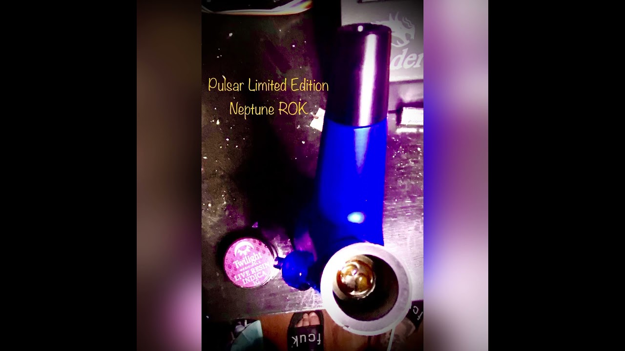 Canadian exotics with a pulsar Limited Edition Neptune rok! Electronic battery dab n herb water rig!