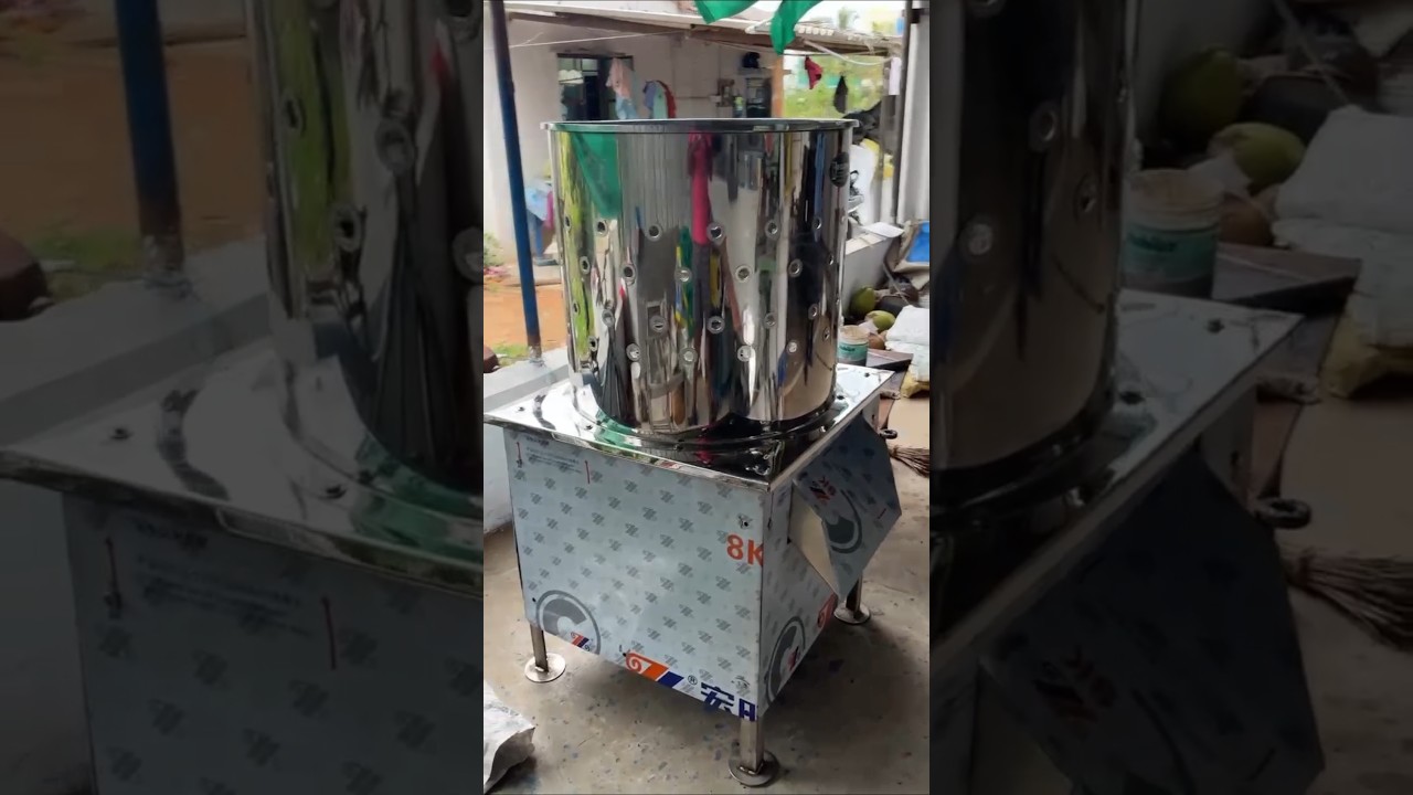 10 birds | chicken feather machine | low cost | best quality