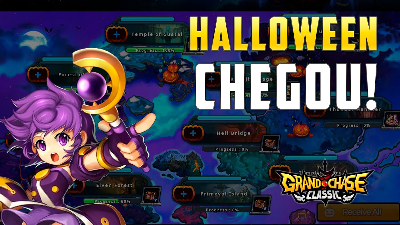 NOVIDADES do EVENTO de Halloween!! Patch note grand Chase Classic