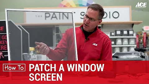 How To Patch A Window Or Door Screen