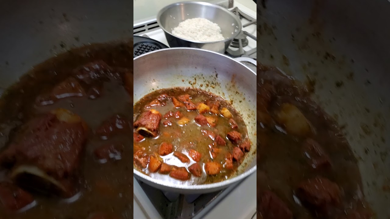 Arroz con Jamón estilo Boricua