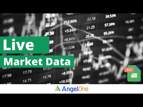 Live NSE Data in Excel using Angel One SmartAPI WebSocket | Python Tutorial