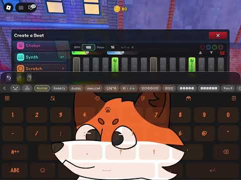 How to make a simple jersey beat in Street Beats | Roblox Street Beats