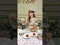 ロリィタさんってマカロンしか食べないの🤔？昨日の動画と合わせて楽しんでね🎀🍜⁡ #ロリィタ　#jfashion #shorts