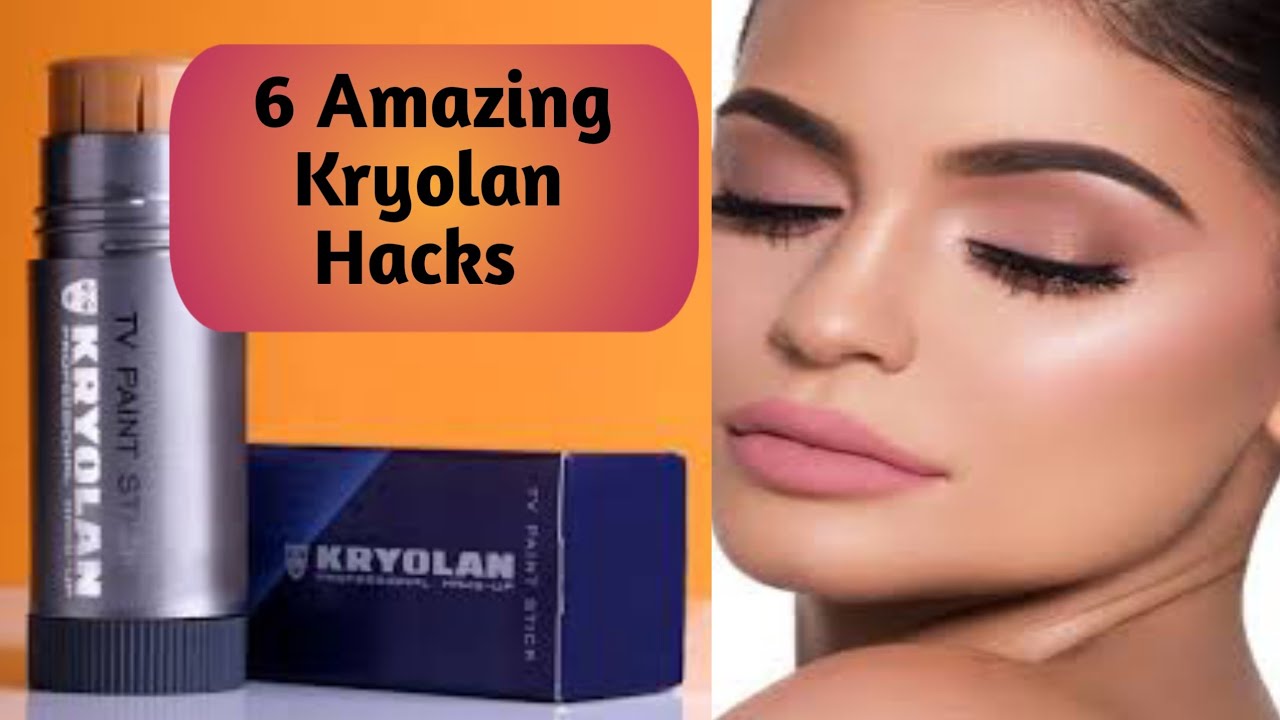 🎭 Kryolan TV Paint Stick Hacks You NEED to Know! 💄 