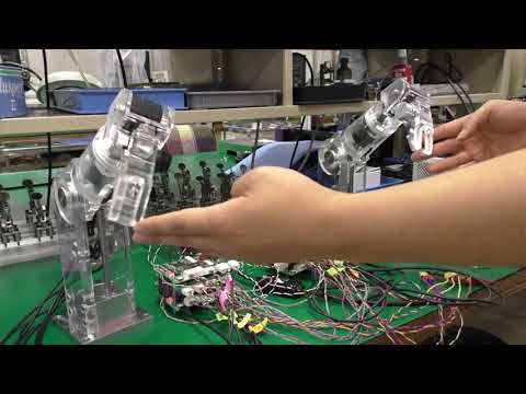 Micro Direct Drive Motor Miniature AC servomotor Robotic arm Master slave demonstration (NPM)