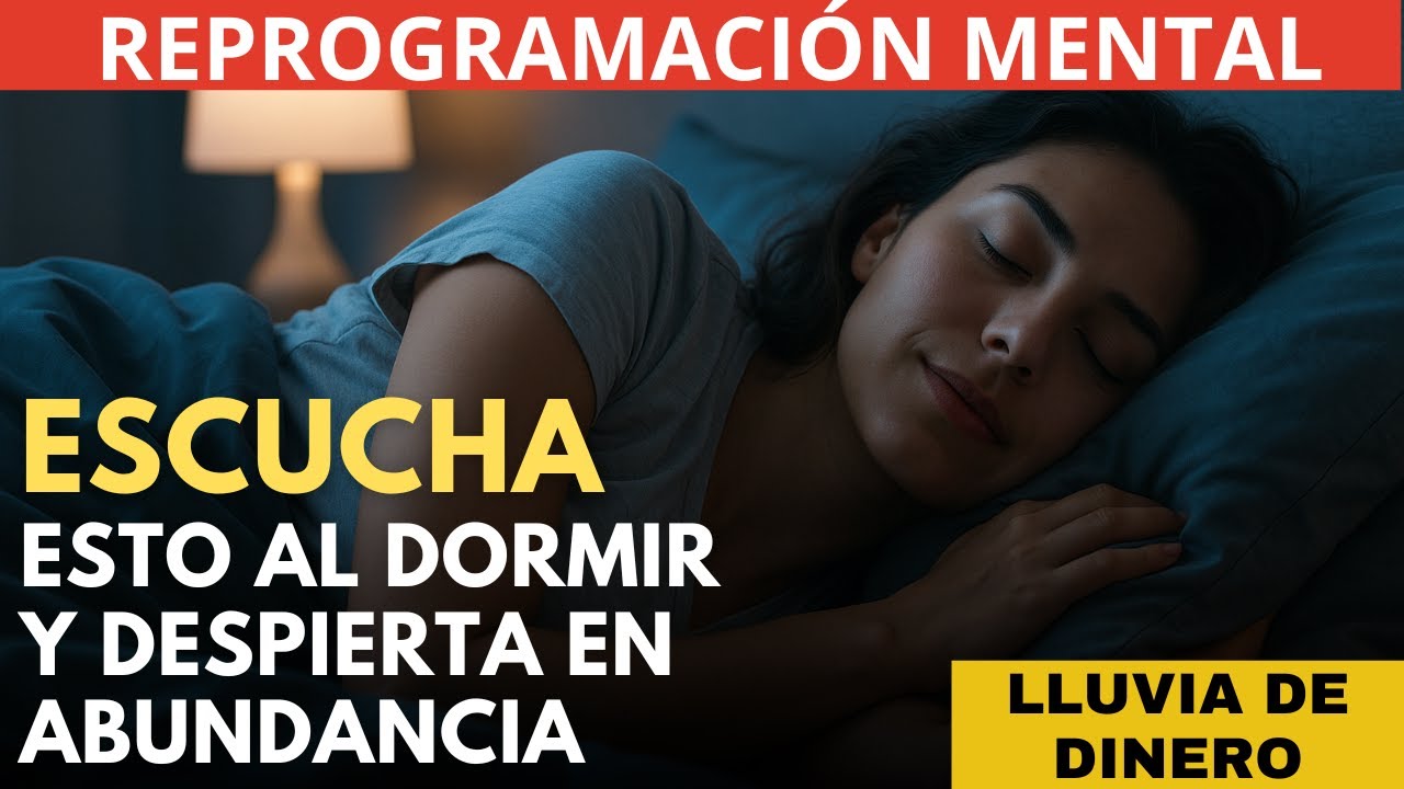 REPROGRAMACIÓN MENTAL PARA DORMIR | LLUVIA DE DINERO Y ABUNDANCIA SIN LÍMITES