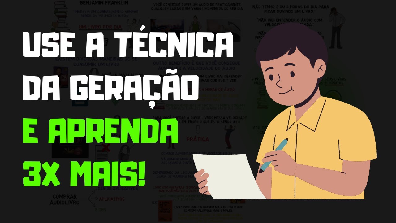 Use essa técnica na próxima vez que você for estudar um conteúdo e ...