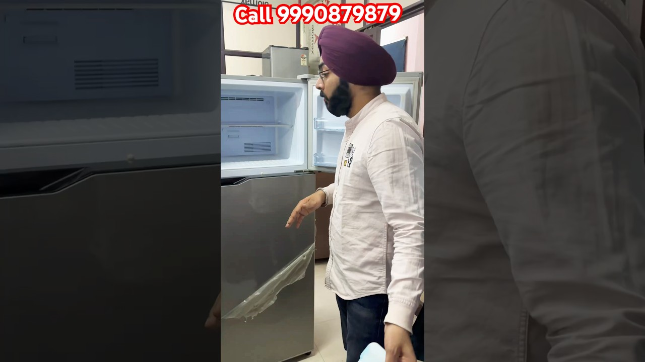 Fridge repairing training institute course double door parts function samjhte hue student practical